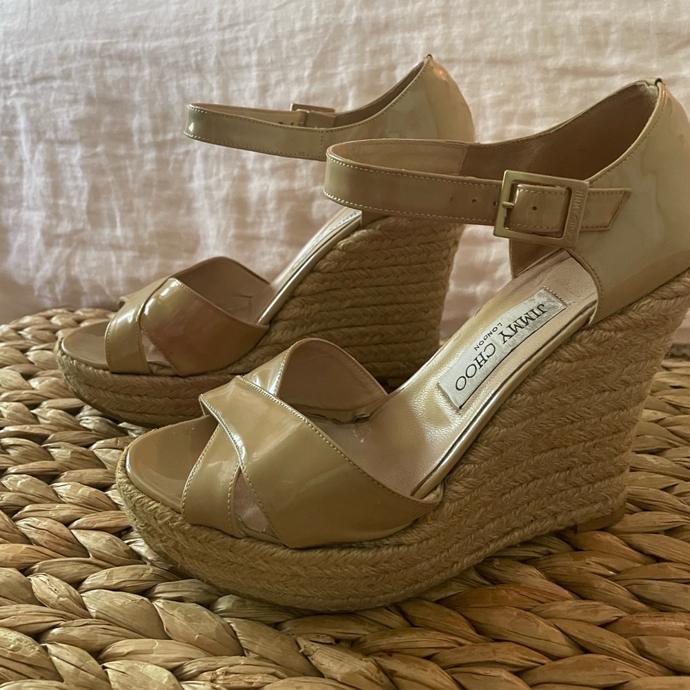 Jimmy Choo espadrille wedges